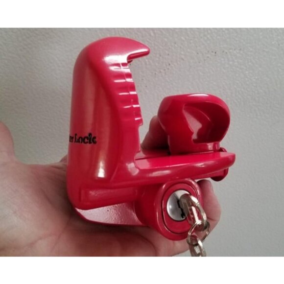 Universal Size Fits 1-7/8", 2", and 2-5/16" Couplers - Trailer Locks - Picture 3 of 3